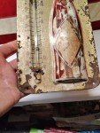 Royal Crown Cola Vintage Metal Thermometer Sign