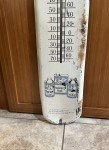 Bowes Seal Fast 1950s Advertising Thermometer