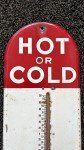 Vintage Dr. Pepper Hot or Cold Thermometer Sign