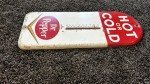 Vintage Dr. Pepper Hot or Cold Thermometer Sign