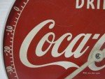 1950s Coca Cola Bottles Antique Thermometer