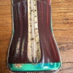 Coca-Cola Antique Metal Thermometer Sign 16.5