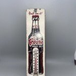 Frostie Root Beer Vintage Metal Wall Thermometer
