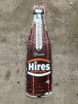 Hires Root Beer Vintage Die Cut Thermometer Sign