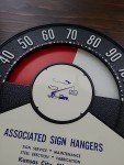 Vintage Remembrance Car Shop Speedometer Thermometer 9
