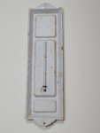 Vintage Metal Auto Parts Advertising Thermometer RARE