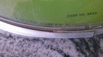 7UP Jumbo Dial Metal Thermometer with Bubble Glass