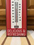 Coca-Cola Vintage Thermometer Bottle Cap Wall Decor