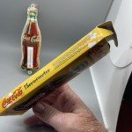 Vintage Coca-Cola 1923 Bottle Thermometer – 6”