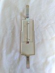 Loomis Neb Vintage Metal Advertising Thermometer