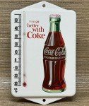 Vintage Coca-Cola Advertising Thermometer Sign