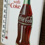 Vintage Coca-Cola Advertising Thermometer Sign