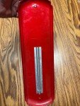 Coca-Cola Vintage Red Metal Thermometer Sign