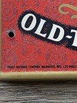 Pabst Blue Ribbon Beer Tin Thermometer Sign