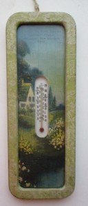 Troutwines Auto Service Vintage Pontiac Thermometer