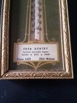 1950's Fred Gentry Auto Repair Thermometer - Rare!