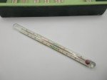 Ohio Thermometer Company Vintage 1940 Green Spot Set