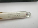 Ohio Thermometer Company Vintage 1940 Green Spot Set