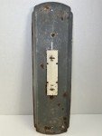 Vintage Bubble Up Soda Metal Thermometer Sign