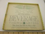 Ohio Thermometer Company Vintage 1940 Green Spot Set