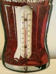 Coca-Cola Vintage Bottle Thermometer Sign - 1950