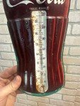 Coca Cola Bottle Vintage 16.5" Thermometer Sign