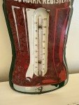 Coca-Cola Vintage Bottle Thermometer Sign - 1950