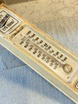 Vintage Gibbons Beer Metal Advertising Thermometer