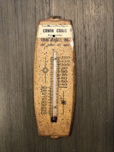 Buick Chevrolet Opel Frank McNally Vintage Thermometer