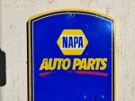 Napa Auto Parts Vintage Metal Thermometer 24