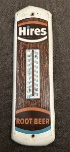 Hires Root Beer Vintage Advertising Thermometer Sign