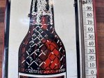Barq's Root Beer Vintage Metal Thermometer Sign