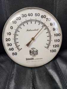 1964 Schmidt's Beer Philadelphia Advertising Thermometer