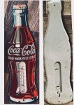 Coca-Cola 17” Metal Bottle Thermometer