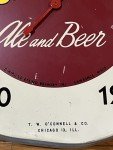 Vintage Holihan’s Beer Ale 12” Thermometer