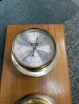 Rare Ford Blue Oval Thermometer and Humidity Meter