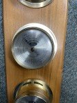 Rare Ford Blue Oval Thermometer and Humidity Meter