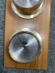 Rare Ford Blue Oval Thermometer and Humidity Meter