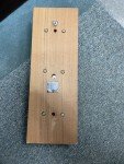 Rare Ford Blue Oval Thermometer and Humidity Meter