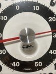 Ohio Jumbo Dial Outdoor Thermometer - Vintage Style