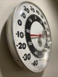 Ohio Jumbo Dial Outdoor Thermometer - Vintage Style