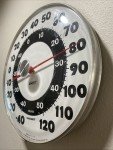 Ohio Jumbo Dial Outdoor Thermometer - Vintage Style