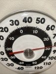 Ohio Jumbo Dial Outdoor Thermometer - Vintage Style