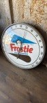 Frostie Root Beer 12" Round Thermometer Sign