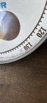 Frostie Root Beer 12" Round Thermometer Sign