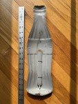 Coca Cola Bottle Vintage Tin Thermometer