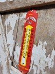 Royal Crown Porcelain Advertising Thermometer