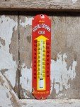 Royal Crown Porcelain Advertising Thermometer