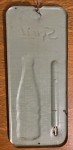 1960s Squirt Soda Metal Advertising Thermometer Sign