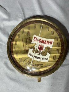 1953 Stegmaier Gold Medal Beer Thermometer
